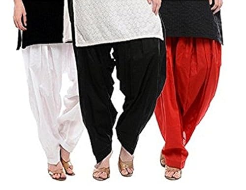 Image of Pistaa's Women's Regular Fit High Rise Premium Cotton Readymade Regular Salwar