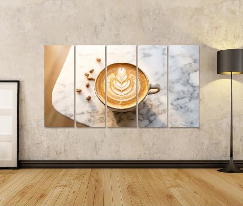 Tableau mural cuisine pour amateurs de café et de Latte Art - 2