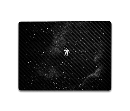 Image of MightySkins Carbon Fiber Skin Compatible with Microsoft Surface Laptop Go 3 (2023) Full Wrap Kit - Gravity | Protective, Durable Textured Carbon Fiber Finish | Made in The USA