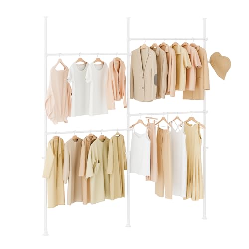 SoBuy Perchero Burro Telescópico Resistente