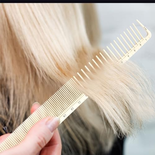 Set de 4 Peines de Corte Profesionales Beige miniatura 5