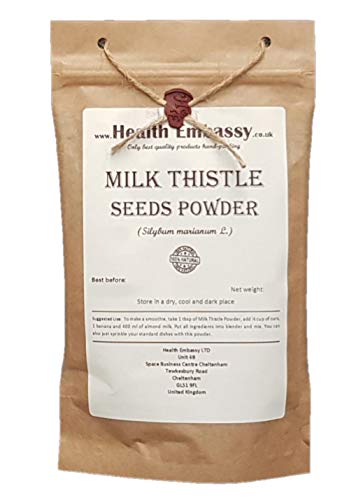 Poudre de Graines de Chardon-Marie ou Milk Thistle Seeds Powder herboristerie Health Embassy