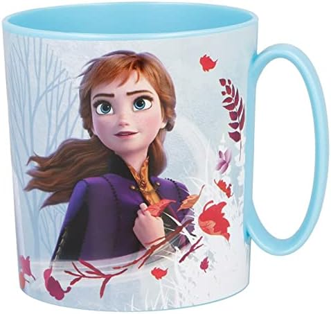 Kids Character Licence Mug 350ML Drinking Re-Usable Plastic Cup Microwave Safe (Disney Princess)