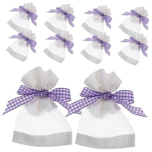 HOLIDYOYO 10 Piezas Bolsita Lavanda Bolsitas para Cajones y Armarios Hecho Bolsas De Bolsitas Pequeño Bolsita De Flores Perfumadas Bolsita De Lavanda Seca Bolsita De Flores Secas Favor Paño
