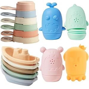 Baby and Toddler Bath Toy Set