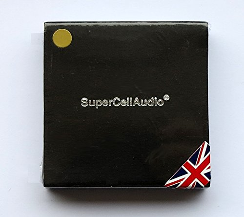 Supercellaudio Floor Disks/Protectors/Savers Set Of 4, Polished Brass. #TOP3