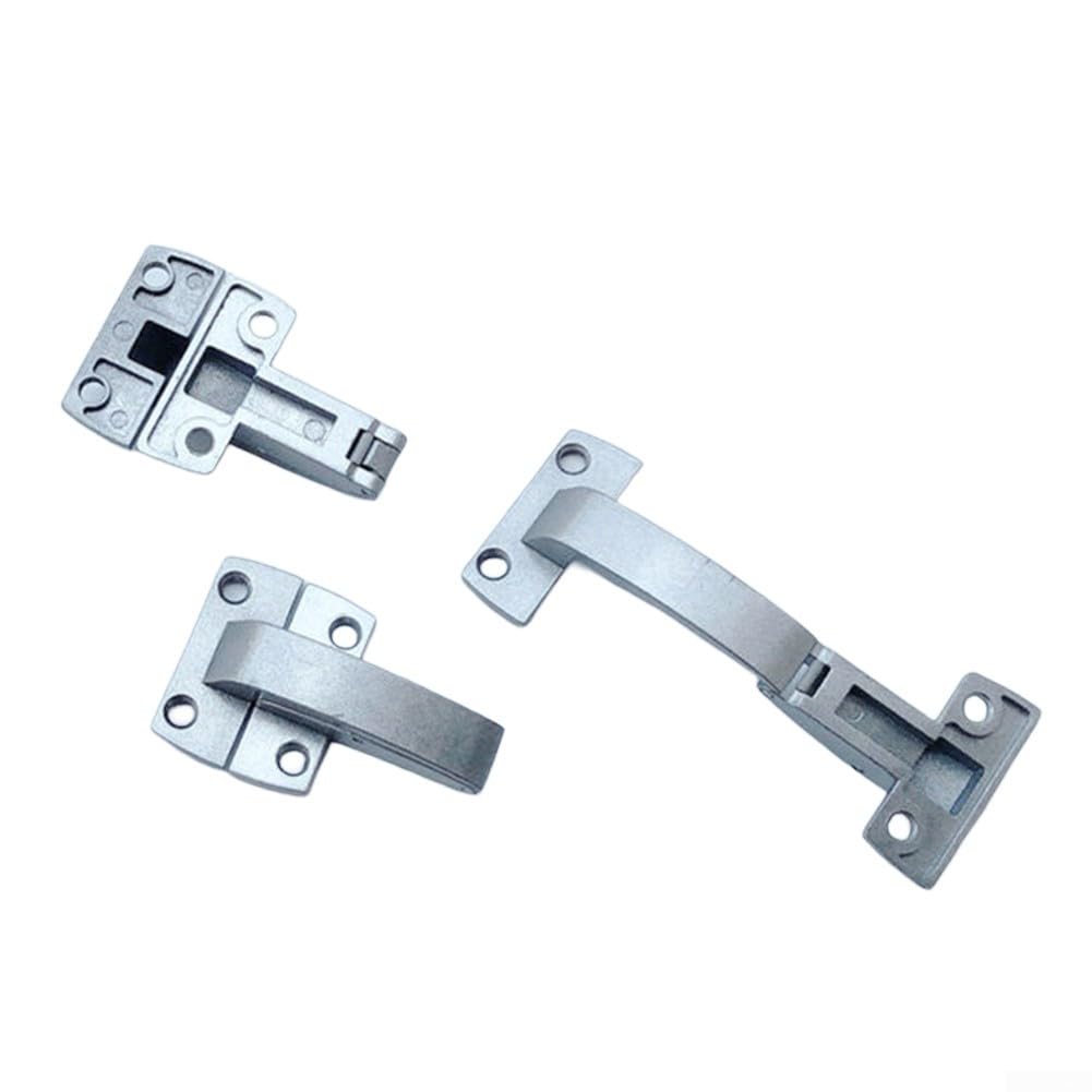 HpLive 10 cerniere per porta dell'armadio, cerniere pieghevoli, per mobili, porte in legno, per mobili, armadi, armadi, cerniere pieghevoli, 124 x 50 mm