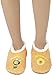 BenSorts Women Slipper Socks with Grippers House Winter Warm Cozy Funny Fuzzy Non Slip Grips Socks Gift Orange Bee Size 7 8 8.5