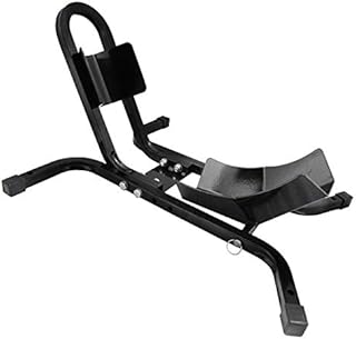 BikeTek Motorcycle Motorbike Front Wheel Chock Locking Stand System 17-21" Adjustable Fixing Holder Support Van Trailer Transport System
