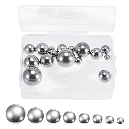 Bolas de rodamiento de acero inoxidable 304 para restauración de bicicletas y mecanismos uxcell