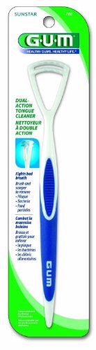 Butler G-U-M Fresh-R Tongue Brush / Scraper - 760, 6 Packs