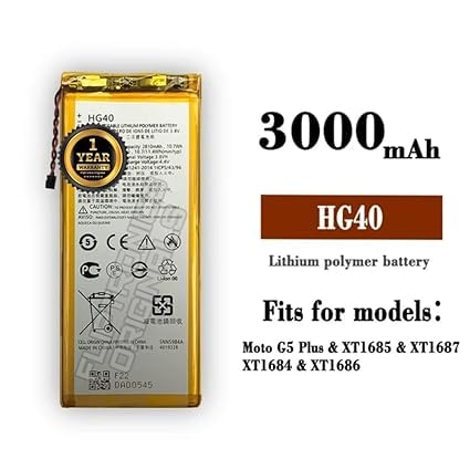 Image of HG40 Battery for Motorola G5 Plus XT1684 XT1685 XT1687 Battery with 1 Year warrenty**** (X192)