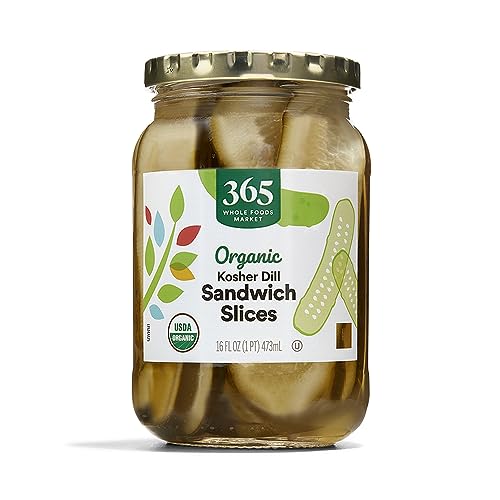 365 Organic Sandwich Pickle Slices