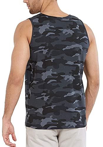 Image of Wear Your Opinion Men's Camouflage Army Printed Sleeveless Tshirt for Gym