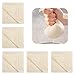 Ledoo Étamine Tissu, 5 Pcs Tissu filtrant en Coton pour la Cuisson Le Beurre Les légumes Le Lait et Les Noix, Toile à Fromage en Tissu Microfibre Non Blanchi (50 * 50cm)