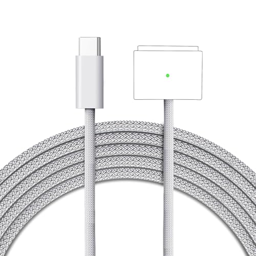 Ya en manzanajugosa.com: Cable de Carga Magnética 3 (2m, 140W) para MacBook Pro/Air – Compatible con MacBook Pro 14/16 (2021-2023), Air M2 (2022), Carga Magnética USB-C Segura y Rápida