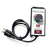 FUZIDDN Variable Speed Motor Controller 120V 15A 4000W with Overload Protection - Replacement for Most Industrial AC Motors & Power Tools
