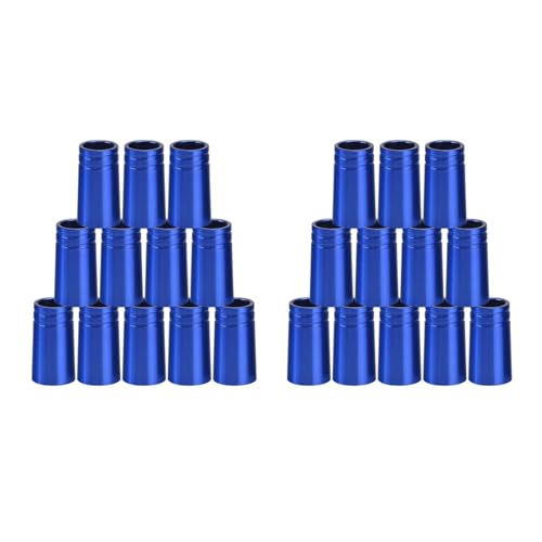 Wiseflexwia 24個/パック ゴルフフェルール.370アルミニウム25mm アイアンシャフトゴルフクラブアクセサリー用