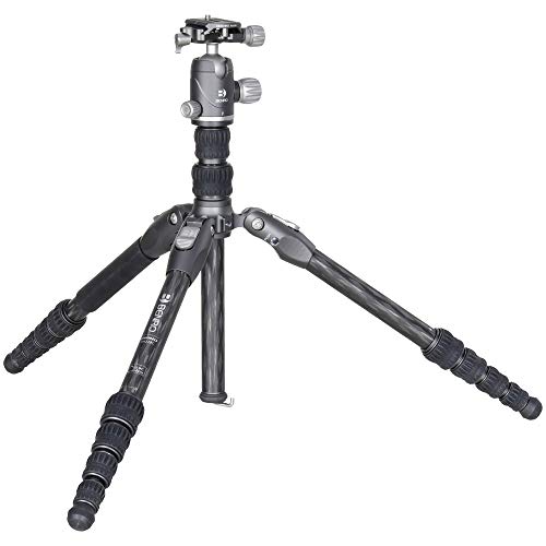 Benro Rhino Carbon Fiber Zero Series Tripod/Monopod With Vx20 Ballhead, 5 Leg Sections, Twist Leg Locks, Padded Carrying Case (Frhn05Cvx20) #TOP4