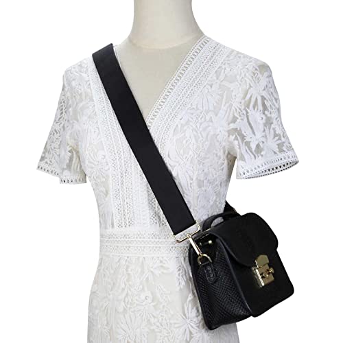 Image of Allzedream Thick Purse Strap Wide Adjustable Replacement Crossbody Bag Handbag