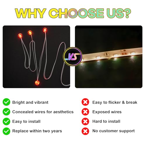 Image of Upgrade LED Light Kit Compatible with Lego Japanese Red Maple Bonsai Tree Building Set, Decorative Plant Decoration, Compatible with Lego 10348 (Model Not Included)