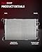 Torchbeam CU1693 Aluminum Radiator Replacement for Blazer 1994-1994, C1500/2500/3500 1994-1999, Escalade 1999-2000, K1500/2500/3500 1996-1999, Tahoe 1995-2000, Yukon 1994-2000