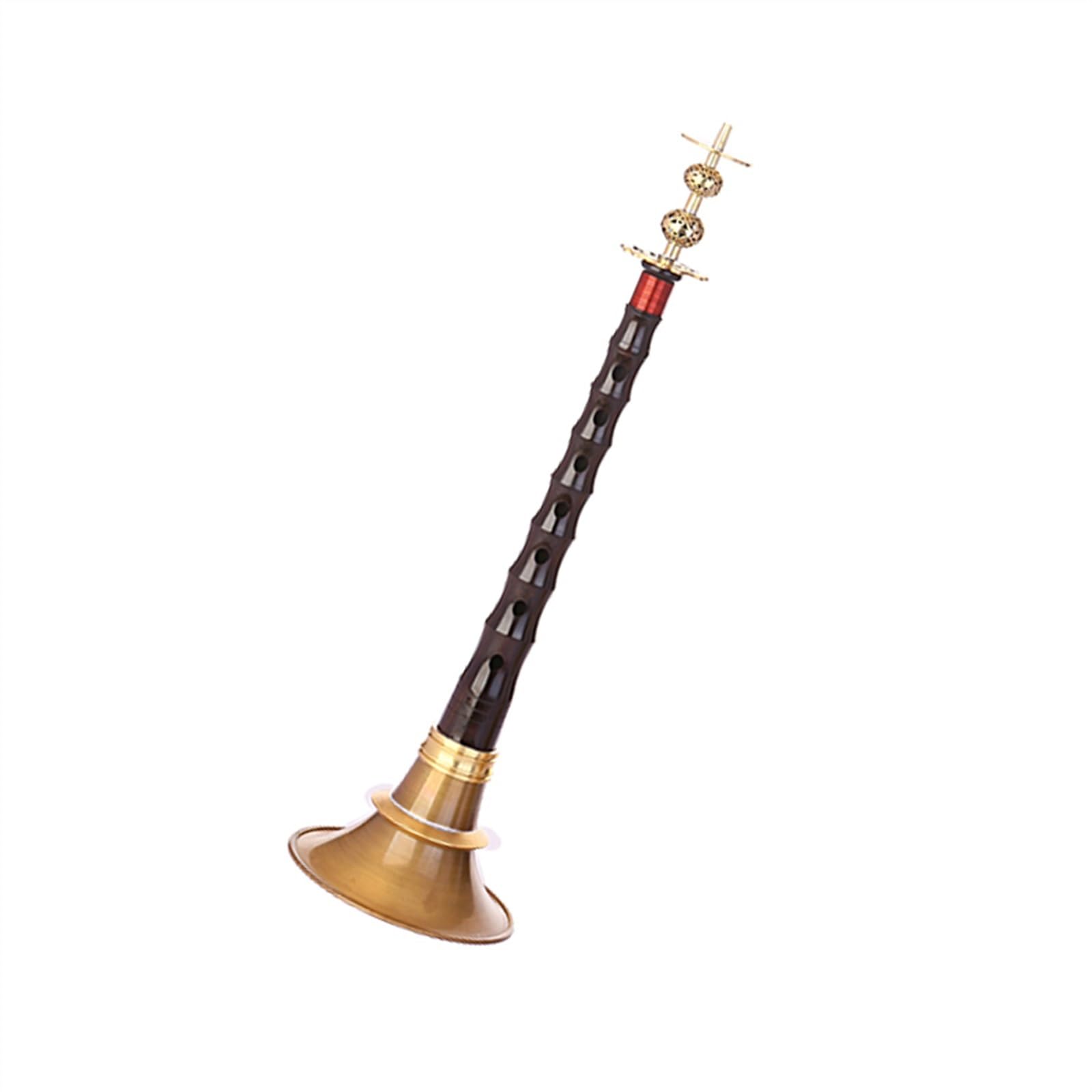 Suona Folk Suona Instrument Muzyczny Suona Zestaw Profesjonalne Wykonanie Suona Dla Początkujących (Color : Type B_24 cm)