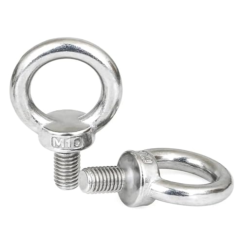 Vis à œil de levage M10 lot de 10 pour remplacer les fixations rouillées