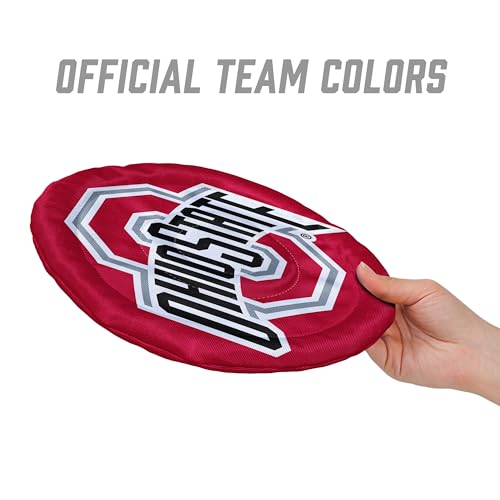 Image of YouTheFan NCAA Ohio State Buckeyes Flimzee Bean-Bag Flying Disc