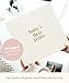 Lamare Baby First Year Book – Baby Memory Book for Girls & Boys - Baby Milestone Book from Pregnancy to Childhood – Cute Baby Book Keepsake Gift
