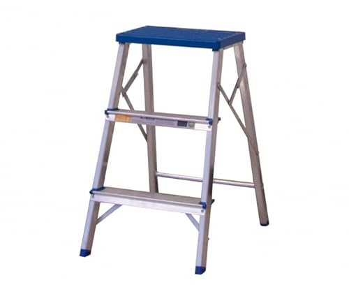 Banqueta Escada Doméstica Alumínio 3 Degraus