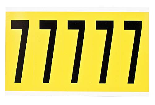Chiffres et lettres d'intérieur Brady 34607 étiquetage signalisation série 34