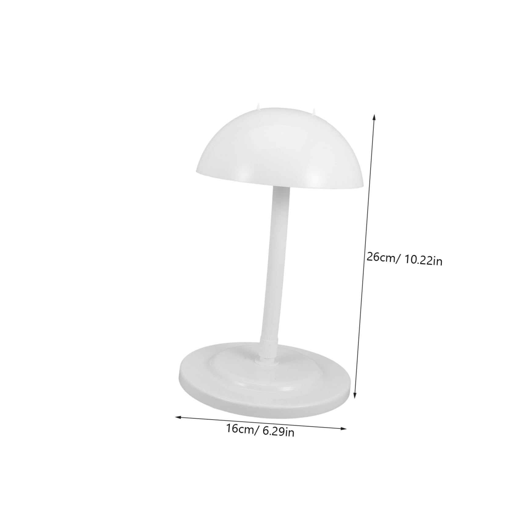 WOFASHPURET Height Wig Stand Portable Display Holder for Wigs Effortless Assembly Durable Material Enhanced Stability for Shops and Travel