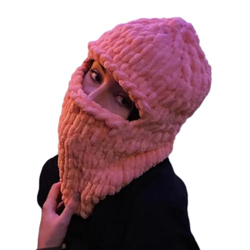Balaclava impermeable para mujeres y hombres adultos, gorro térmico de pelo suave para deportes al aire libre miniatura 3