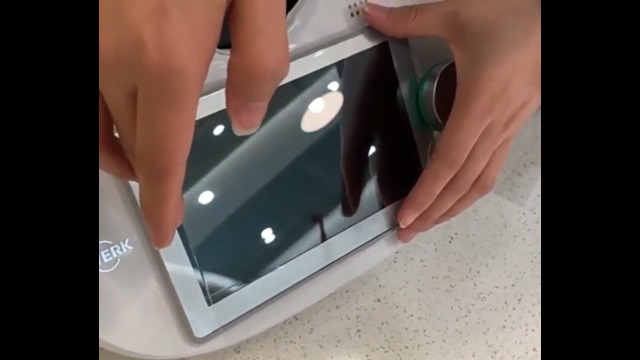 Upscreen Pellicola Protettiva Opaca Per Vorwerk Thermomix TM6 – Antiriflesso, Anti-impronte – Proteggi Schermo Premium