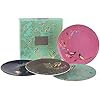 Portmeirion Home & Gifts Sara Miller Taartborden Set van 4, Multicolor (SMI78964-XG