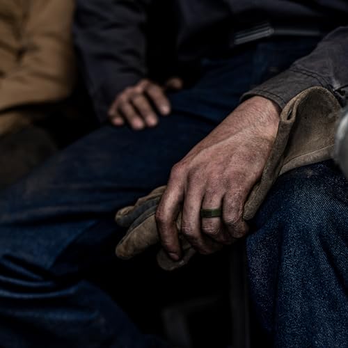 Groove Life Edge Hero Ring - Breathable Silicone Wedding Rings for Men, Lifetime Coverage, Unique Design, Comfort Fit Ring4