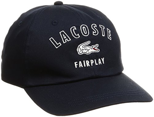 [ラコステ] スポーツ [公式] 刺繍入り6方キャップ メンズ ネイビー EU 000-(FREE サイズ)