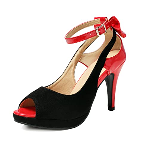 Image of getmorebeauty Women's High Heels Shoes Ankle Straps Dress Heeled Sandals