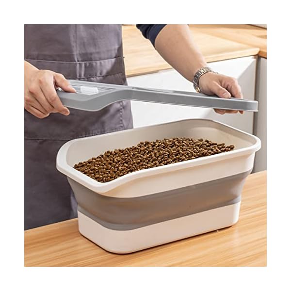 Foldable Kitchen Rice Storage for Pet Food
