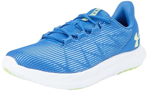 Under Armour Zapatillas de Correr Speed Swift para niños, Tech Blue Tech Blue Morph Green, 42 EU