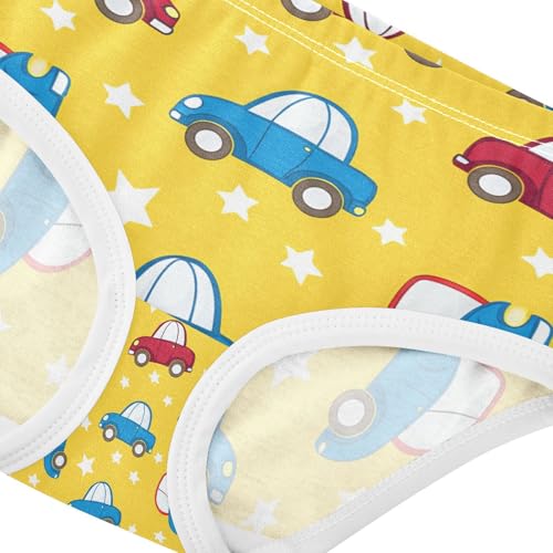 Colorful Cartoon Cars Red Blue Toddler Girls's Underwear 2T 202c11954