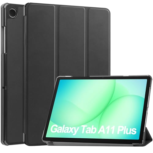 Image of ProElite Case Cover for Samsung Galaxy Tab A11 Plus 11 inch 2025 Case, Slim Trifold Flip case Cover for Samsung Galaxy Tab A11+ 11 inch 2025 Case Tablet [Auto Sleep Wake Feature], Black