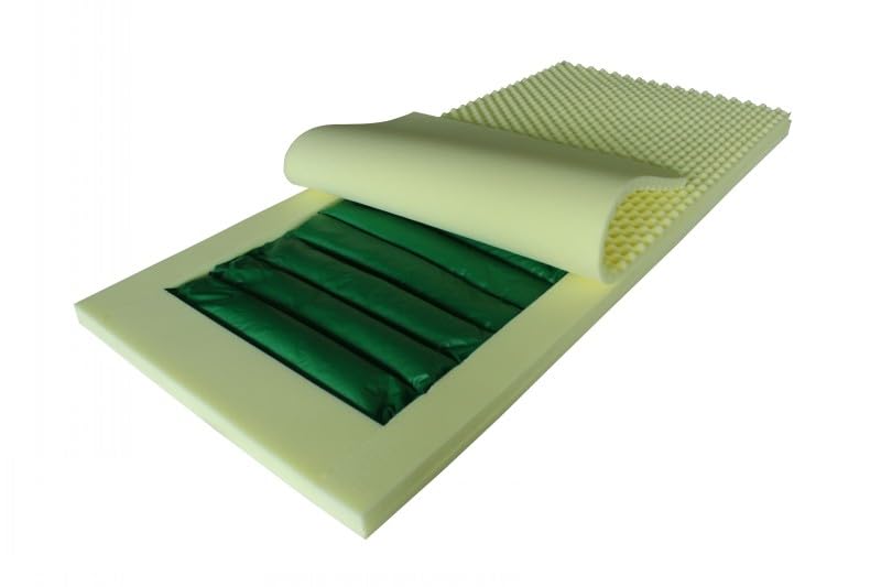 HEALTHLINE Wave Gel Overlay Medical Mattress