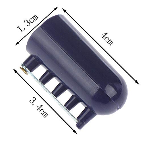 MMLUCK Durable Knitting Thimble Thread Leading Machine Yarn Guide Plastic Jacquard Knuckle Assistant Knitting Tool Sewing Accessories