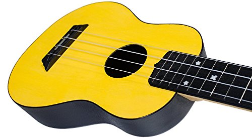 Flight, 4-String Travel Series Soprano Ukulele, Yellow (TUS-35YW) - Les Beatles, Paul McCartney, John Lennon, RIngo Starr, George Harrison Flight, 4-String Travel Series Soprano Ukulele, Yellow (TUS-35YW) – Image 5