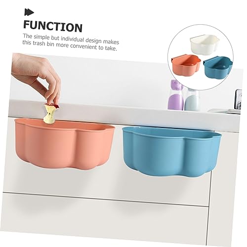 Caneca de basura colgante rectangular para cocina DECHOUS 3 pzas miniatura 3