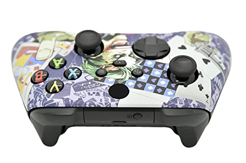 Image of Hand Airbrushed Fade Custom Controller Compatible with Xbox Series X /S & Xbox One (Series X /S Crazy Cards)