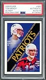 Tom Brady Autographed 2000 Fleer Glossy Rookie Card #352 New England Patriots Auto Grade Gem Mint 10 PSA/DNA #97138362 - Football Slabbed Autographed Rookie Cards