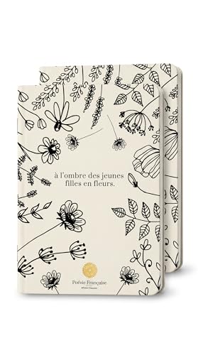 Carnets floraux Marcel Proust : le lot de 2 beaux cahiers parfaits à offrir en cadeau